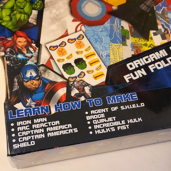 Marvel Avengers Origami Fun box set - Picture 4 of 5